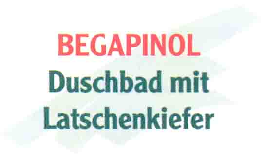 BEGAPINOL Duschbad mit Latschenkiefer