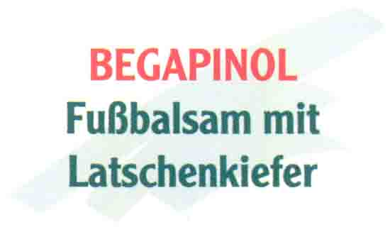 BEGAPINOL Fubalsam mit Latschenkiefer